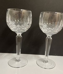 Waterford Crystal Colleen Hock Wine Glasses 7-3/8’’ Set of 4.