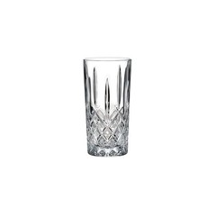 Set of 4 Highball Glasses, 13 oz Cocktail Tumblers, Elegant Drinkware for Partie