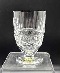 Waterford Crystal ~ Footed Juice Glass ~ Lismore ~ with Sticker