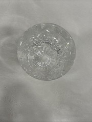 Vintage Crystal Princess House Glass Regency Ice Bucket Clear Barware