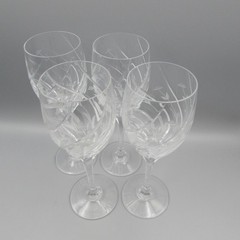 Mikasa Crystal ENGLISH GARDEN Water Goblets – Set of Four