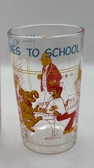 Vintage 1971 Archie Comics Hot Dog Goes To School Glasses SABRINA Pair