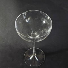 CALVIN KLEIN TALL CHAMPAGNE, Blown Crystal, 11 1/2″, 6 Oz, SIGNED