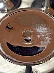 Luminarc Octime France Cristal Black Stem Flutes Champagne Glasses 8.5″ set of 4