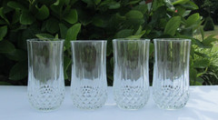 Cristal D’Arques Longchamp Lead Crystal 5 1/4″ Tall Glasses – Set of 4