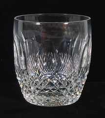 VTG WATERFORD CUT CRYSTAL «COLLEEN» PATTERN OLD FASHION GLASS 2 3/8″ TALL EVC