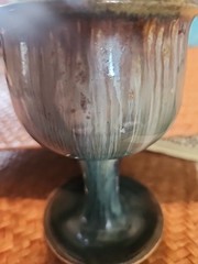 Vintage Studio Pottery Chalice See All Photos