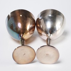 Harrods of London Silver Plated Chalice Communion Small Wine Cups IOB