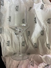 Orrefors Rhapsody 6&1/8” Claret Stemmed Clear Wine Glass