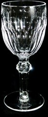 Waterford Crystal CURRAGHMORE, Cut Panels Water Goblet Glass, 7 1/2″