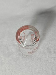 Vintage Federal Glass Co. Red Gazelle 6oz. Barware Cocktail Glass