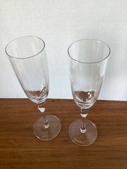 ONEIDA~ 9.75”~Crystal Champagne Flute~EUC