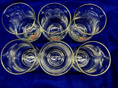 Vintage Pfaltzgraff/Libby Drinking Tumblers – Set of (6) -» Tea Rose»