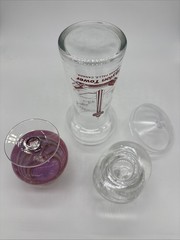 Vintage Mixed Lot of 3 Assorted Bar Shot, Cordial And Skyline Tower