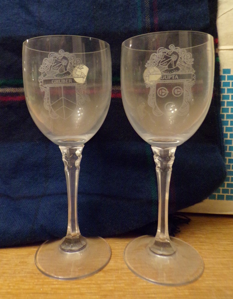 Freedom Family Collection Limited Series 12-Pc 24% Lead Crystal Goblets #0217