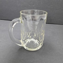 Vintage Thumbprint Dimple 14 oz Mug – Heavy Glass