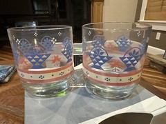 8 Vintage Mcm Made In The USA Libby Glass Double Old Fashioned Retro Y2K New