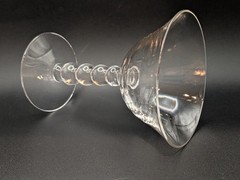 2 Vtg Imperial Glass Candlewick Stem Martini Champagne Wine Sherbet 4Oz Glasses