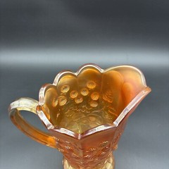 Northwood Marigold 5pc. Raspberry Carnival Glass Water Set
