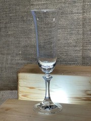 Set of 1 – Vintage ROYAL BAVARIAN CRYSTAL FLUTE Champagne 6oz/ GERMANY
