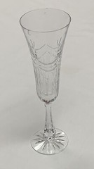 FABERGE Empire Champagne Crystal Flute Glass 9.5″