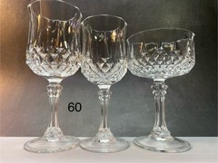 Lot of (11) pieces. Cristal D’Arques. Long champ. Durand. (See Description)