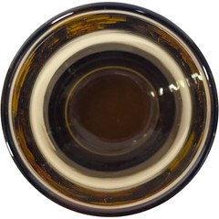 Vintage 1970s Smoky Glass Floral Daisy Marigold Tumblers Set of 4 12oz