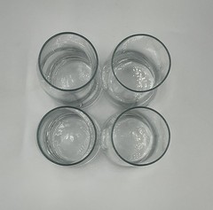 Libbey Bravura 16 Oz. Clear Glass Cooler High Ball Drink Glasses Set of 4