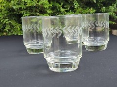 Vtg Winchester Crystal Drinking Glasses Anchor Hocking Laurel 15oz Ice Tea NOS
