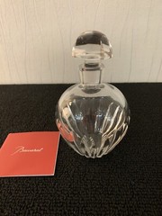 Baccarat Crystal Cassino Model Bottle H: 13.5 Cm Mod2