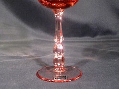 Mikasa Terrace Coral Optic Wine Glasses Set of 4