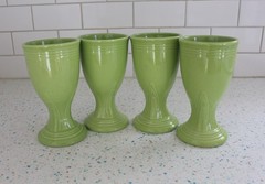 Fiestaware Chartreuse Goblet Set of 4 -NIB