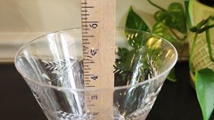 Set of 6 TIFFIN FRANCISCAN «Montecarlo» Crystal Water Goblets / Glasses 10oz 6″