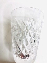 WATERFORD Crystal ALANA PATTERN 1 oz. Cordial Apertif Clear Glass 5.25”H 2.25”D