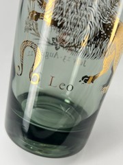VTG MCM Anchor Hocking Leo Lion Zodiac Highball Glass Astrology Glass Tumbler