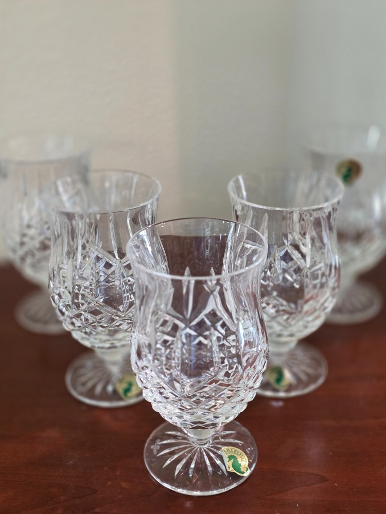 Waterford Irish Crystal Araglin Punch Goblets 5pc