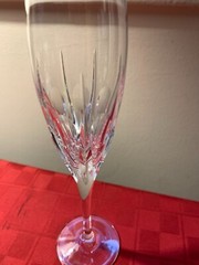 Waterford Crystal Nightfall Nocturne Collection CHAMPANGE Flute TOASTING