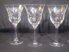 Lenox Castle Garden Water Goblet Set of 4