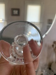 Waterford Crystal ALANA Claret Wine Glasses 5 7/8″ Made in Ireland VTG Set of 7