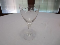 Set Of 6 Tiffin-Franciscan Mimi Water Goblets