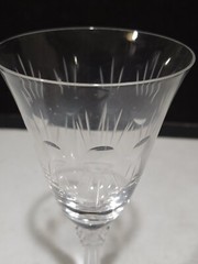 1- Fostoria Glass BEACON (6017) 7.5″ Water Goblet