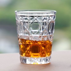 Juice/Whisky Glass High Quality Hand Cut Lead Free Crystal Glass 260ml Gift Box