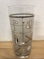 Vintage CULVER FAIRWAY Golf Theme – Highball Glass Tumbler