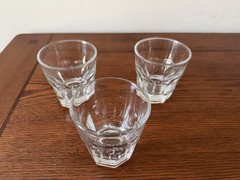 Set of 3 Libbey Duratuff Gibraltar Glasses 8oz #35 Made in USA.