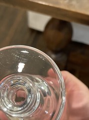 Val St Lambert State Plain Water Goblet Glasses Large And Small Lot Of 16 Total