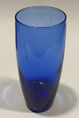Luigi Bormioli Michelangelo Tumbler Cobalt Blue 14 oz Highball Glass Set
