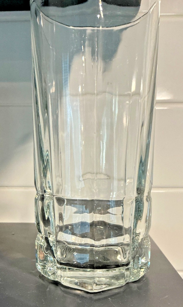 Vintage Libbey Square Base Highball Cooler Drinking Glasses – Set of 2