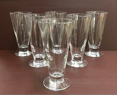TOYO-SASAKI GLASS Pilsner Glass 6pcs set 17×8.5cm/6.69×3.34″ 390ml/13.25oz GLASS
