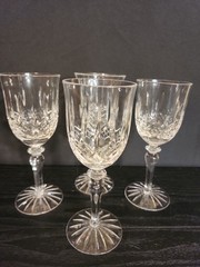 Set of 4 Edinburgh Crystal Type Wine Glasses