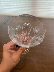 WATERFORD Millennium Collection Crystal LOVE Toasting Flutes W/BOX 9.25″H SIGNED